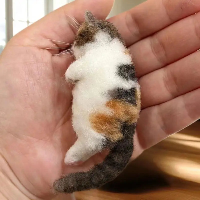 DIY Wool Needle Felting Animal Craft Kit