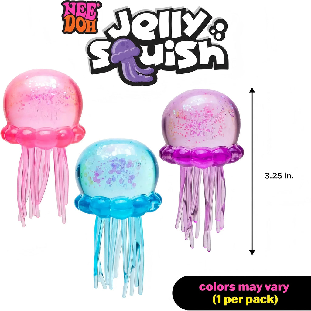 Jellyfish & Cube Squish Fidget Toy