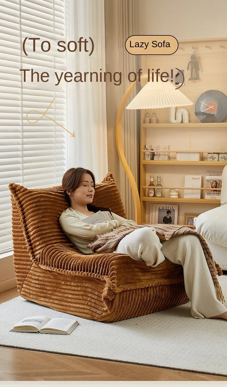 Caterpillar-Style Single Sofa Bed