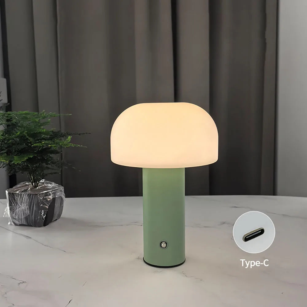 Mushroom LED Charging Lamp
