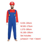 Super Mario Style Cosplay Costume Set