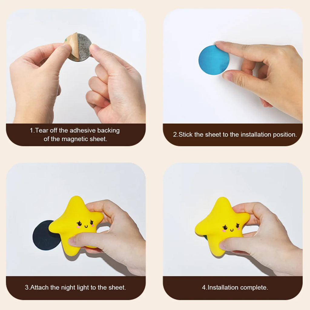 Rechargeable Silicone Wall Night Light