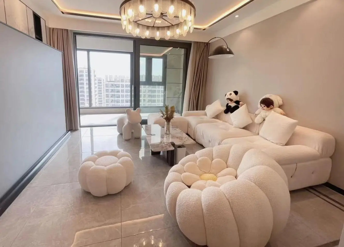 Removable Flannel Single Bean Bag Chair