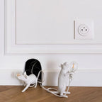 USB Nordic Mouse LED Table Lamp