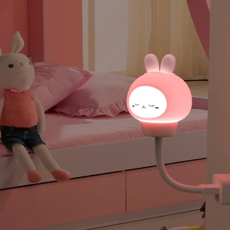 USB Cartoon Animal LED Night Light