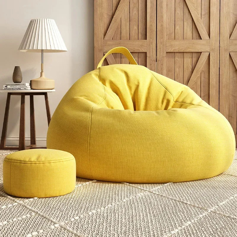 Single-Person Bean Bag Floor Sofa