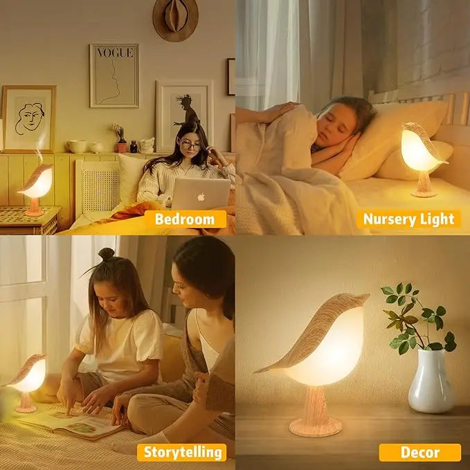 Rechargeable Bird LED Table Lamp