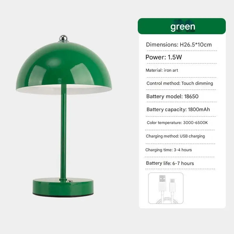 Mushroom Bud Nordic Table Lamp