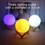 3D Moon Night Light