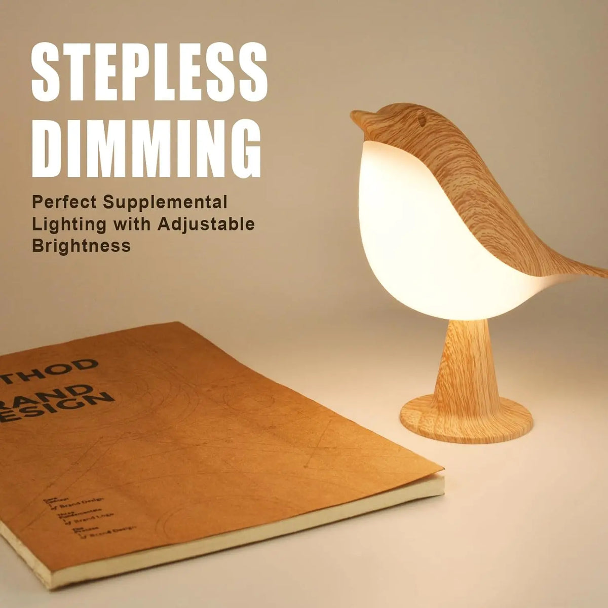 Rechargeable Bird LED Table Lamp