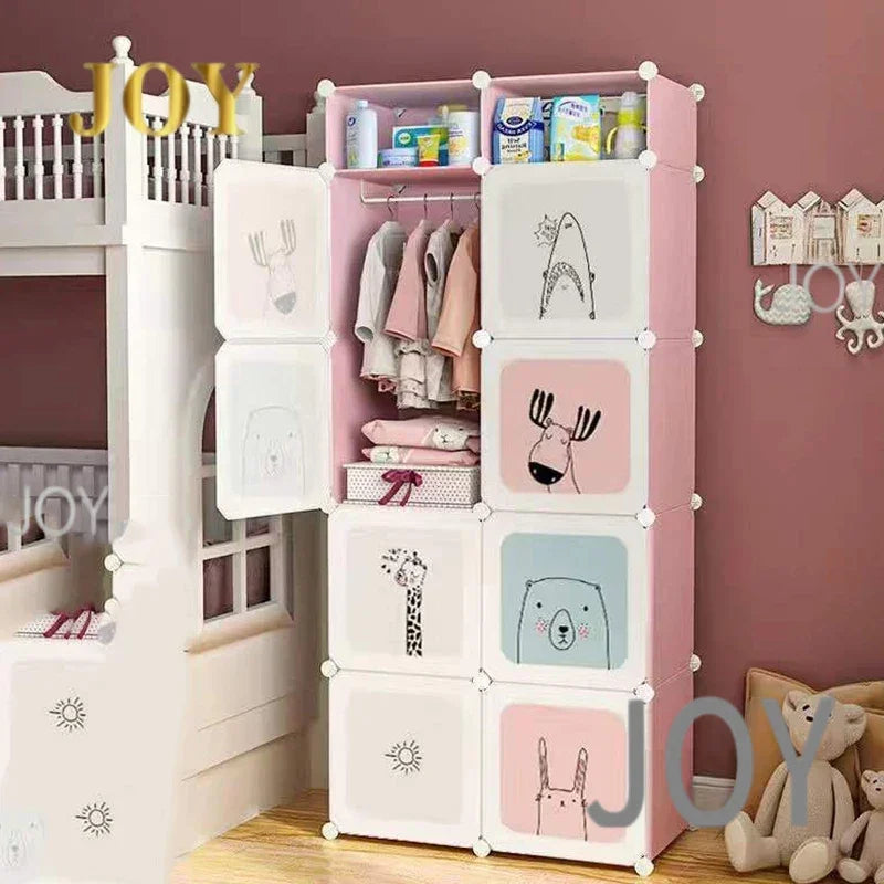 Modern Sliding-Door Wardrobe with Drawers