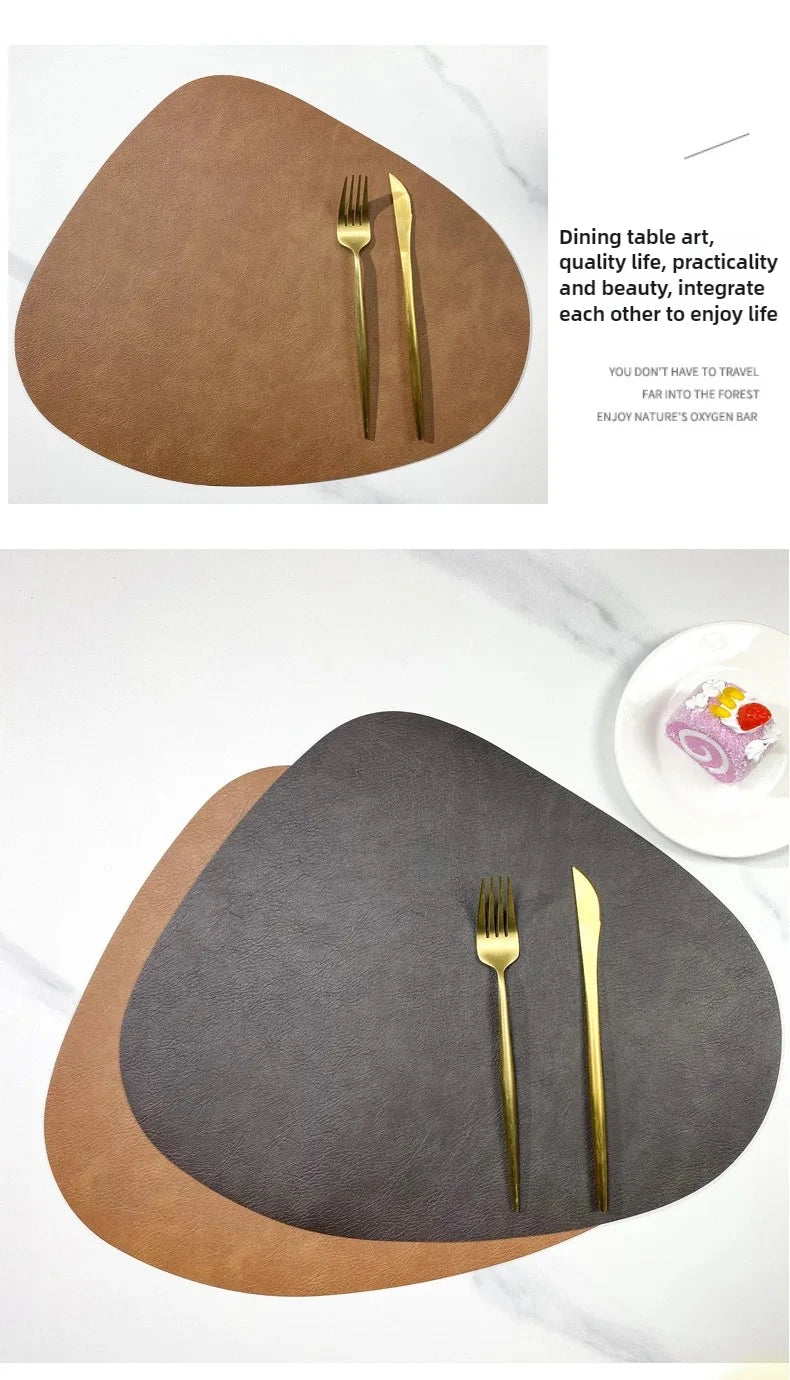 Double-Sided PU Leather Placemat