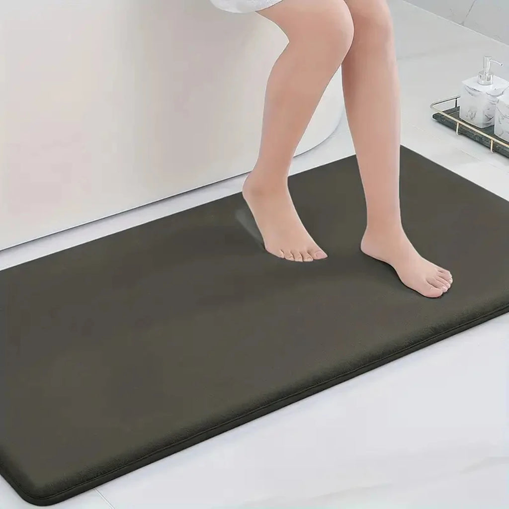Water-Absorbent Non-Slip Bathroom Mat