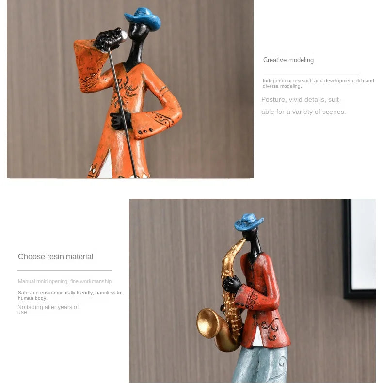 Musician Resin Sculpture Collection