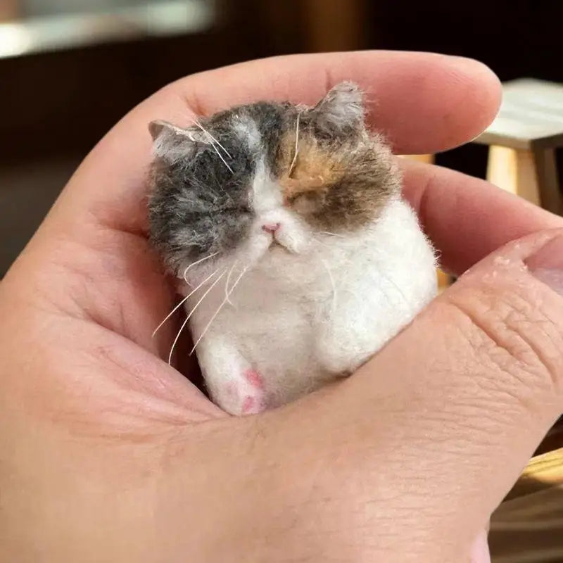 DIY Wool Needle Felting Animal Craft Kit