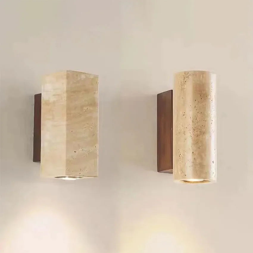 Wabi-Sabi Marble Wall Lamp
