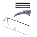Kids Grim Reaper Halloween Costume with Glowing Eyes