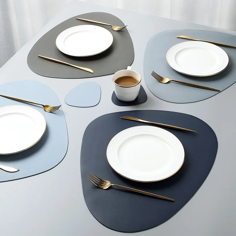 PU Leather Heat-Resistant Placemat