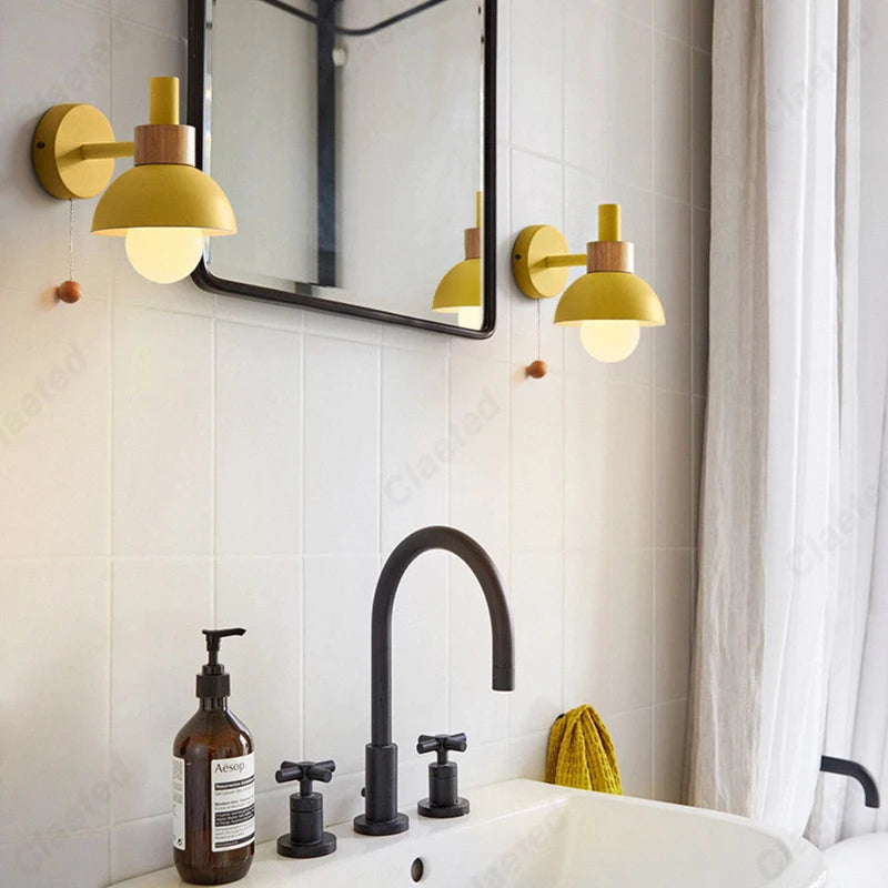Minimalist Zipper Switch Wall Lamp