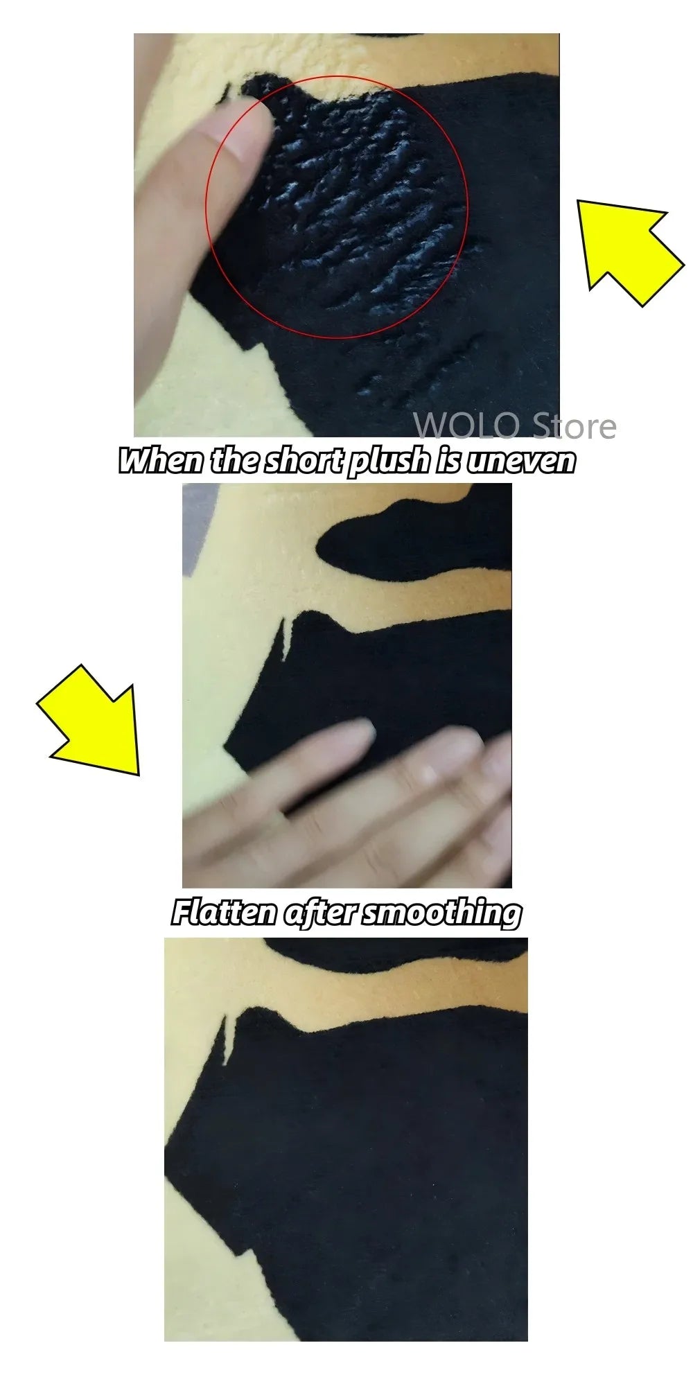 VIKAMA Cartoon Cat Non-Slip Runner Rug