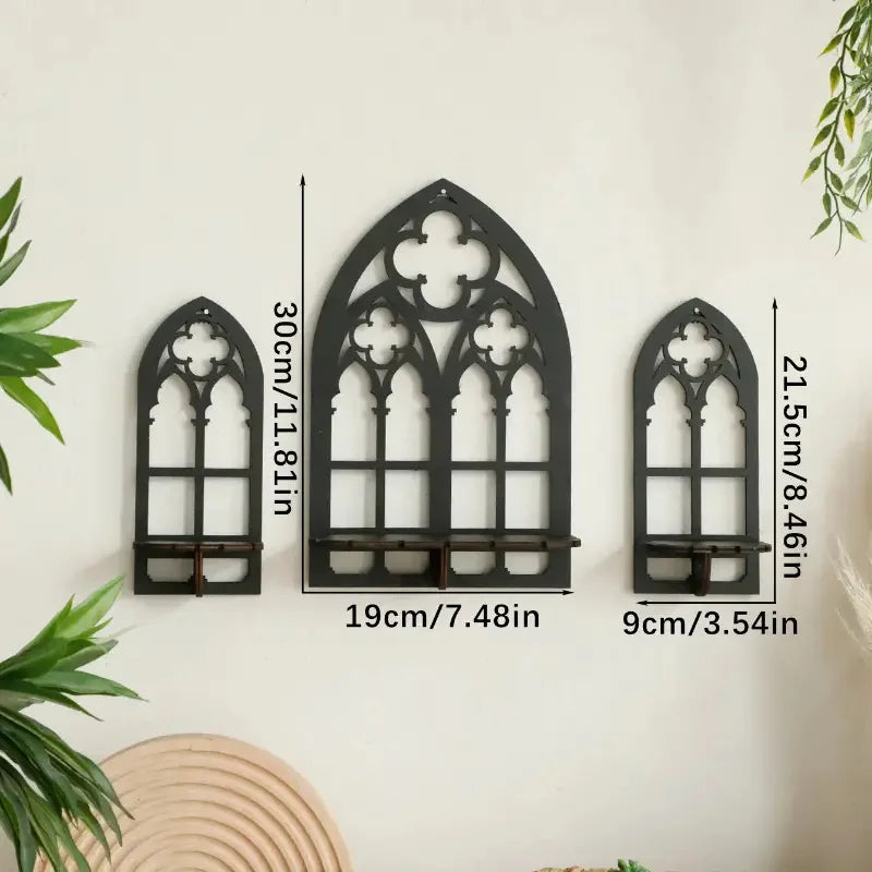 Wooden Crystal Display Stand