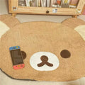 VIKAMA Cute Cartoon Plush Floor Rug