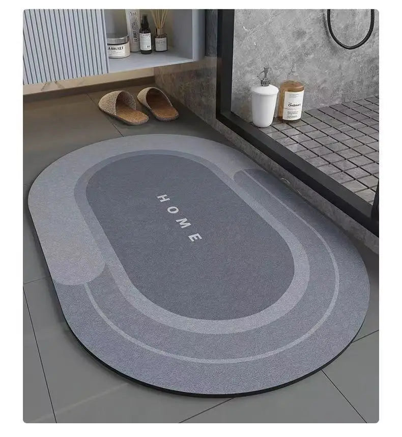 Quick-Dry Absorbent Bathroom Floor Mat