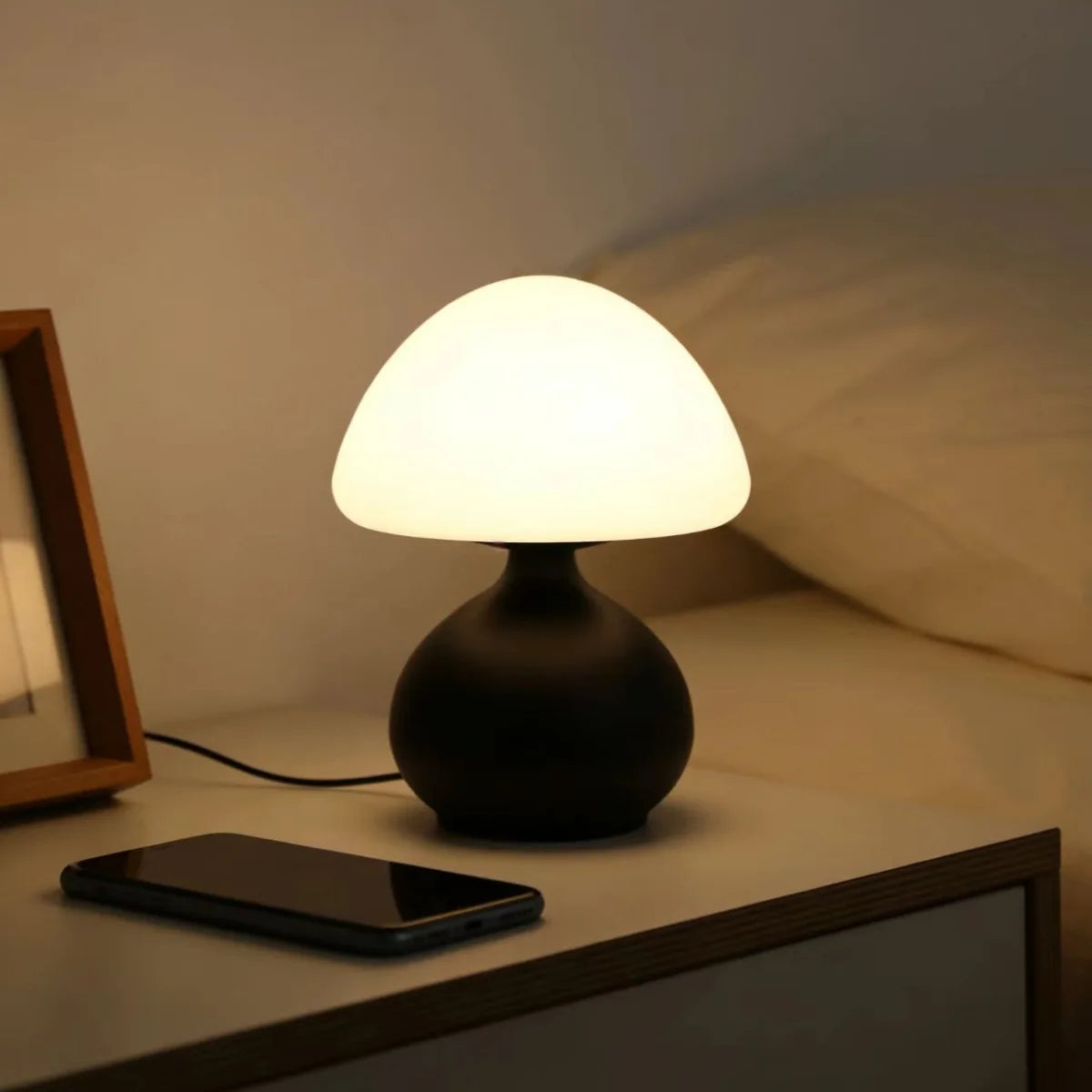 Modern Minimalist Mushroom Lamp