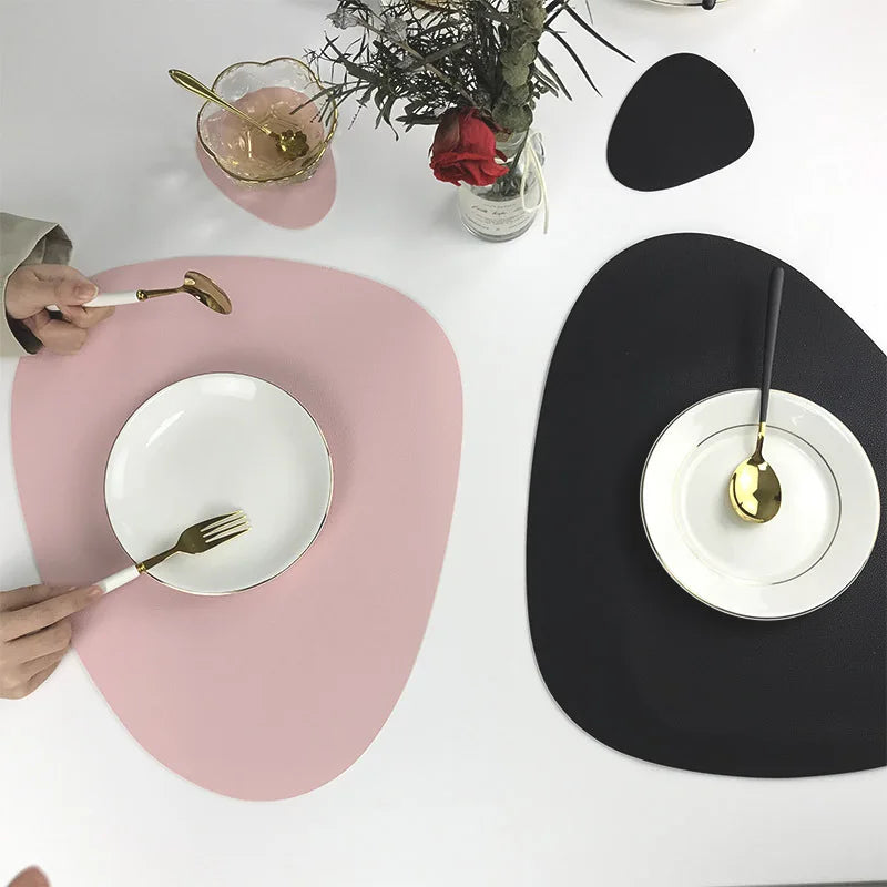 PU Leather Heat-Resistant Placemat