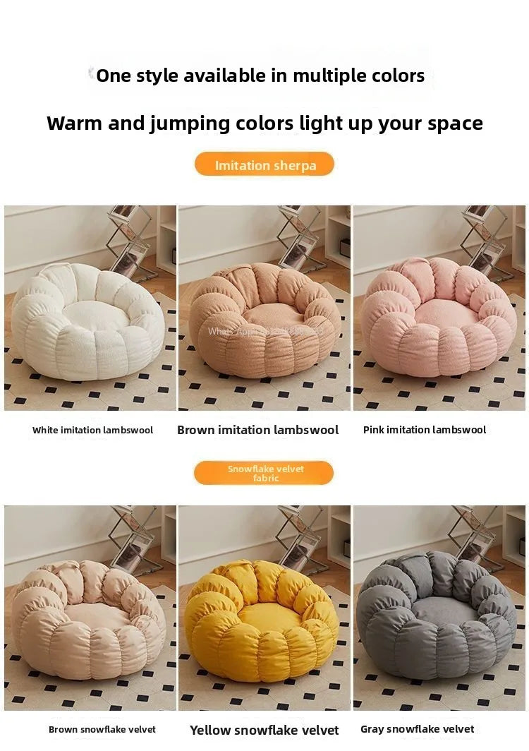 Removable Flannel Single Bean Bag Chair