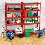 5-Tier Heavy-Duty Adjustable Storage Shelving