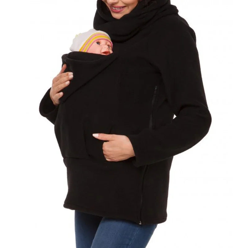 Fleece Maternity Baby Carrier Pullover