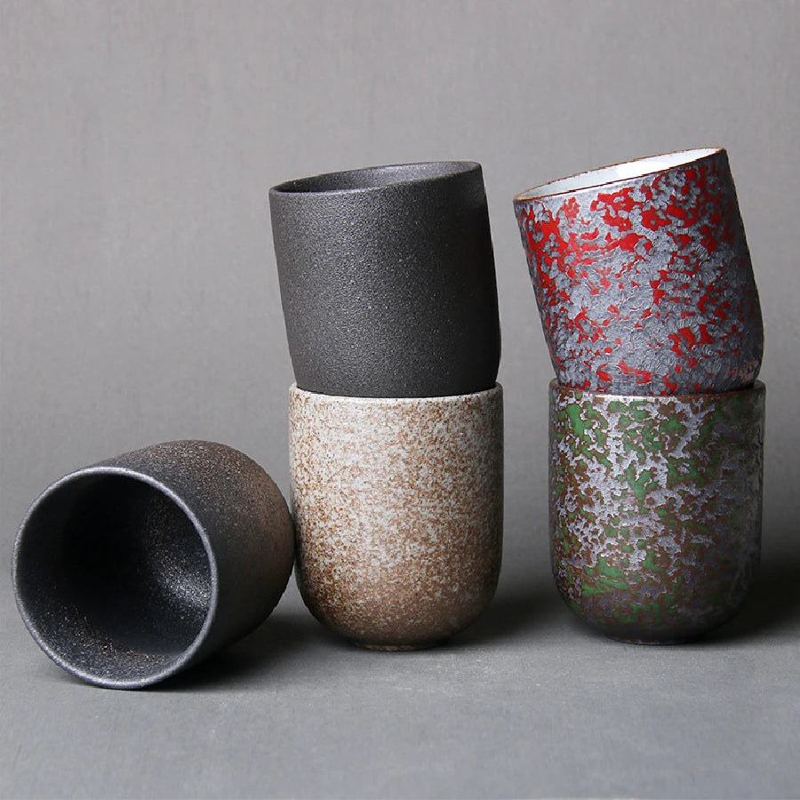 Handmade Japanese-Style Ceramic Tea Cup 130ml
