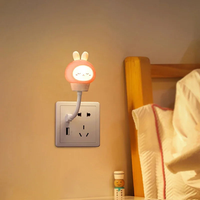 USB Cartoon Animal Night Light