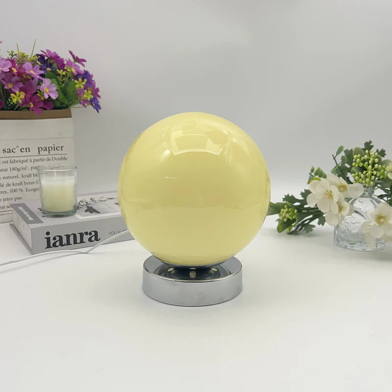 Murano-Style Glass Desk Lamp