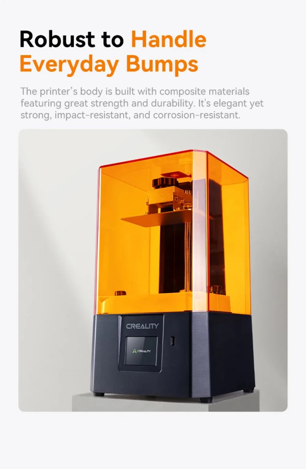 Creality HALOT R6 2K Resin 3D Printer
