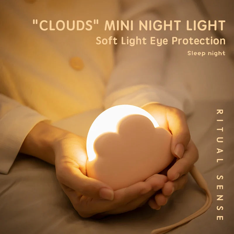 Rechargeable Cloud LED Night Light