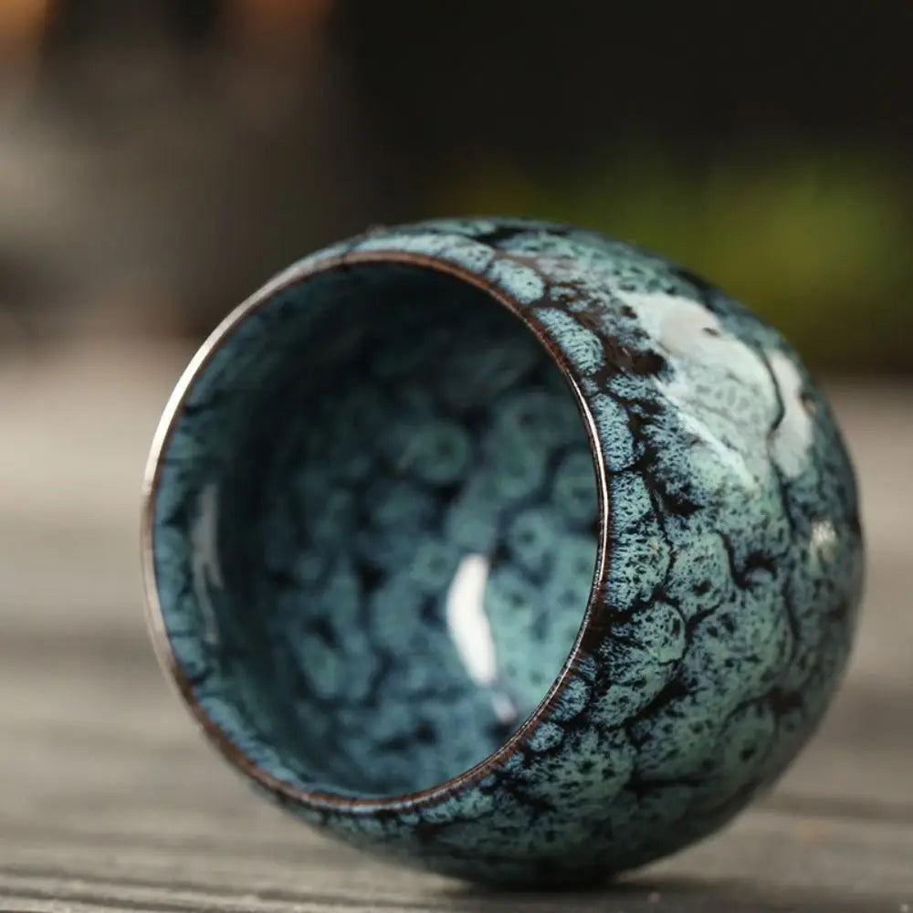 Japanese-Style Kiln-Glaze Ceramic Tea Cup 110ml
