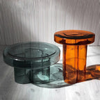 Round Glass Side Coffee Table
