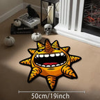 VIKAMA Creative Sun-Shaped Area Rug