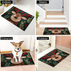Christmas Deer Microfiber Bath Mat