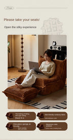 Caterpillar-Style Single Sofa Bed