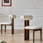 Solid Wood Upholstered Dining Chair