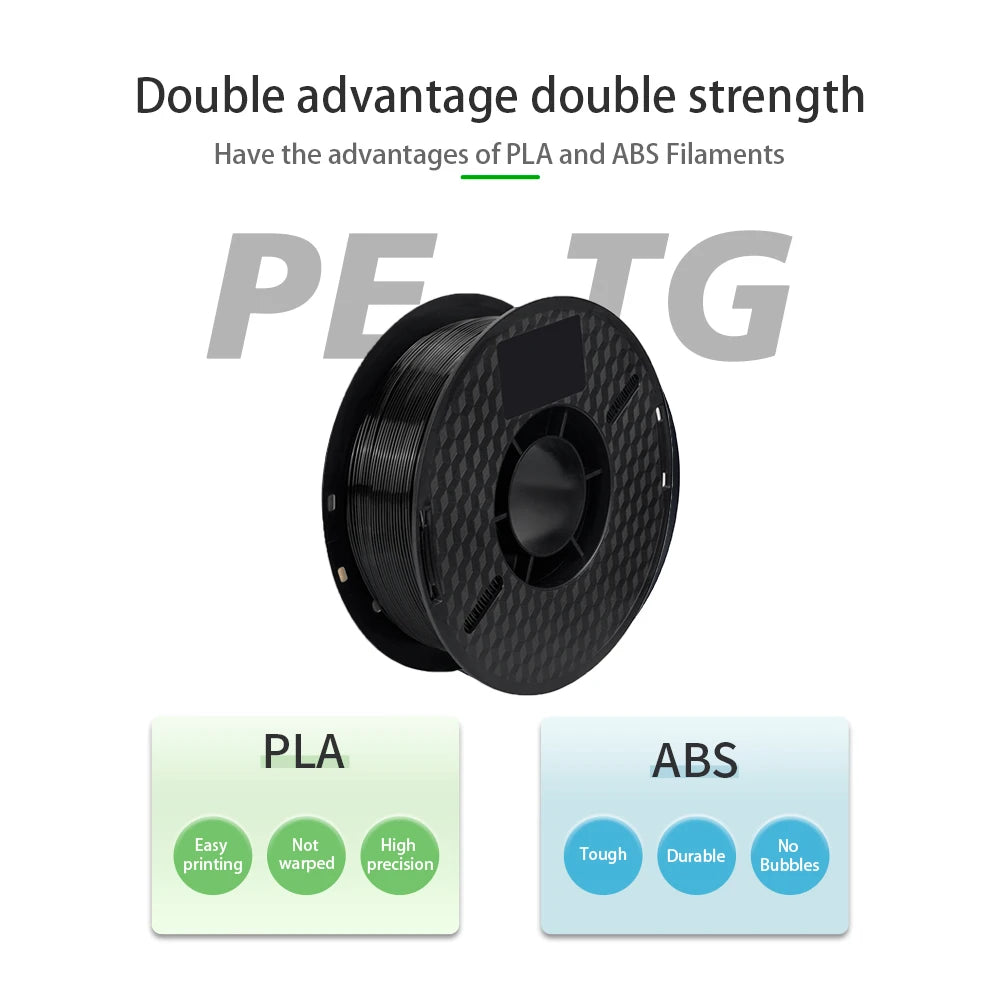 PETG 1.75 mm 3D Printer Filament - 5 kg / 10 kg