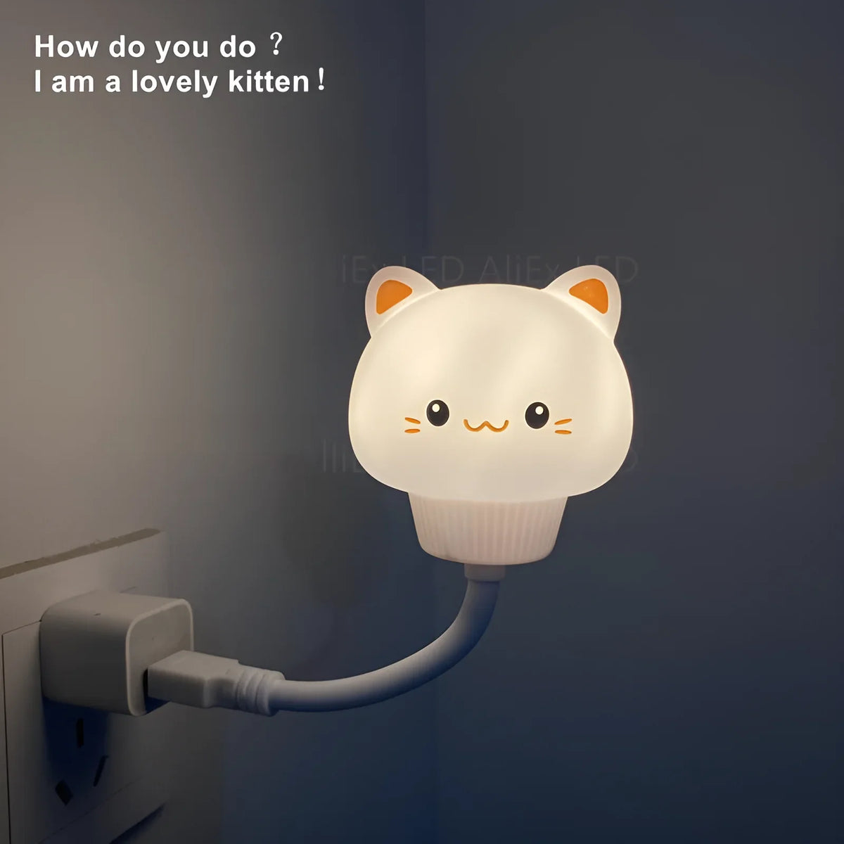 USB Cartoon Animal Night Light