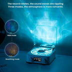 Retro Turntable Bluetooth Speaker with White Noise