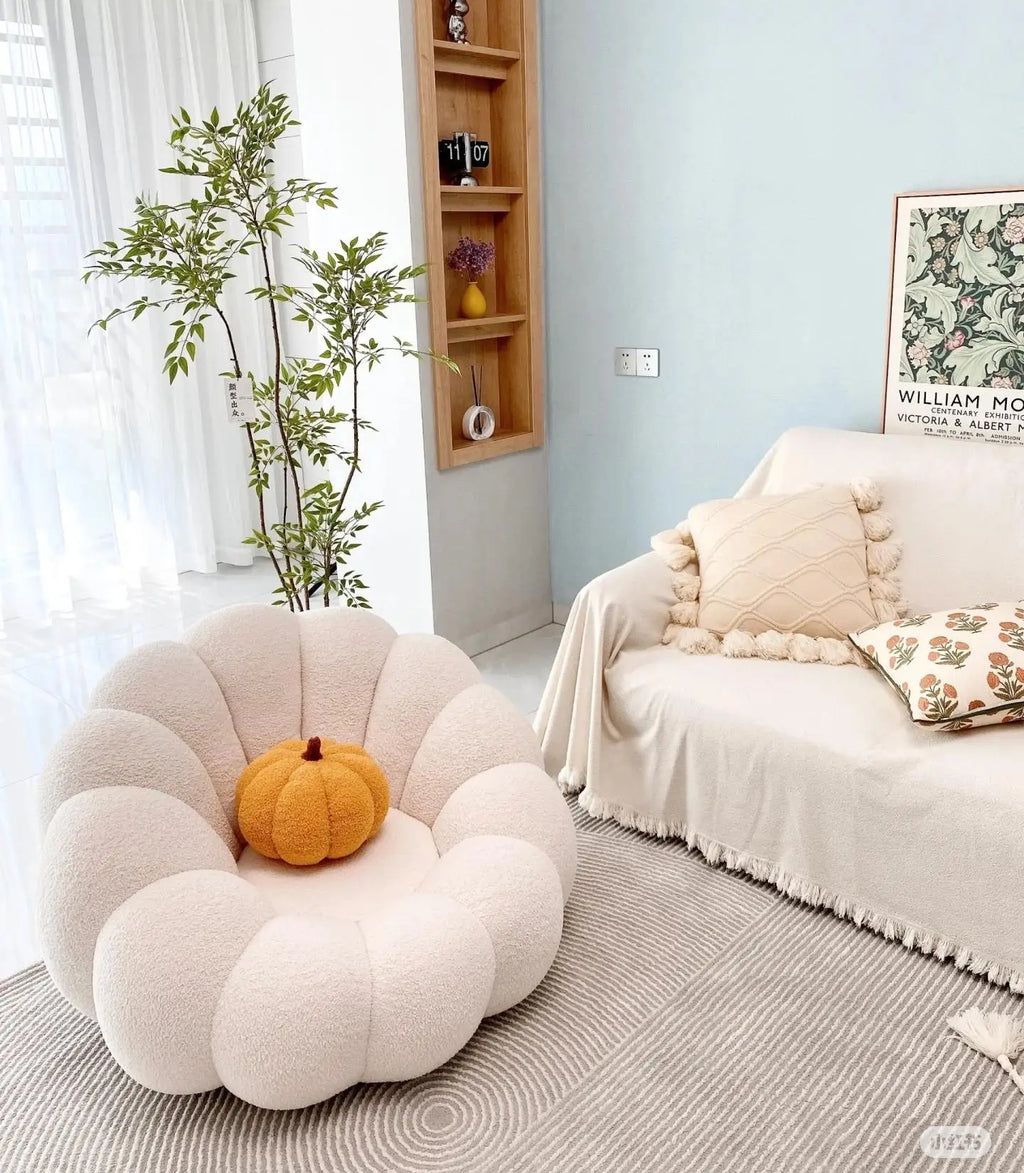 Removable Flannel Single Bean Bag Chair