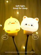 USB Cartoon Animal LED Night Light