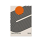 Bauhaus Geometric Canvas Wall Art