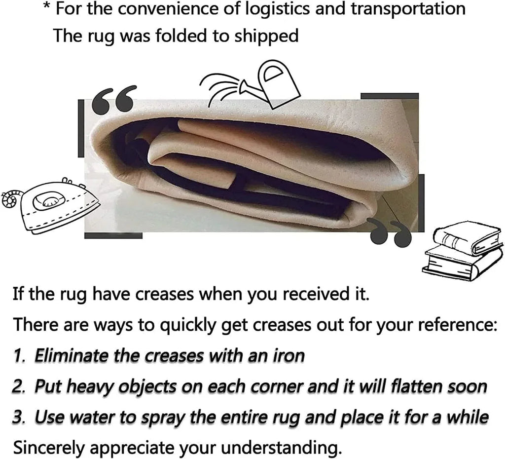 Cartoon Record Non-Slip Door Mat